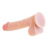 Consolador Realista S Pleasures Beige Silicona (14,9 cm)