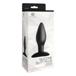 Plug Anal S Pleasures Negro (4,5 cm)