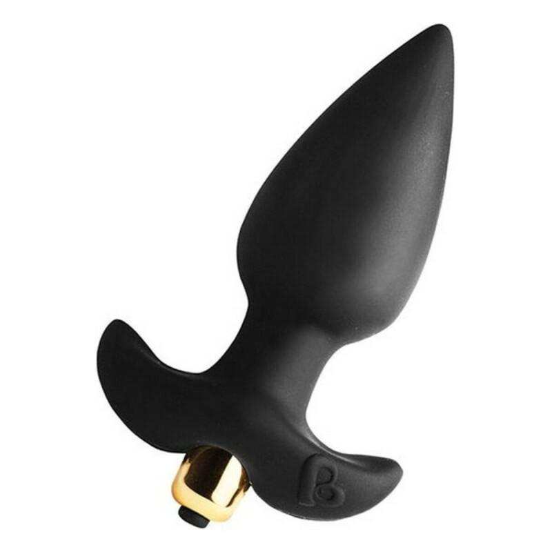 Plug Anal Rocks-Off 7BTTBLK Negro