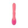 Vibrador Doble Estimulación Rianne S Essentials Xena Rabbit Coral Rosa