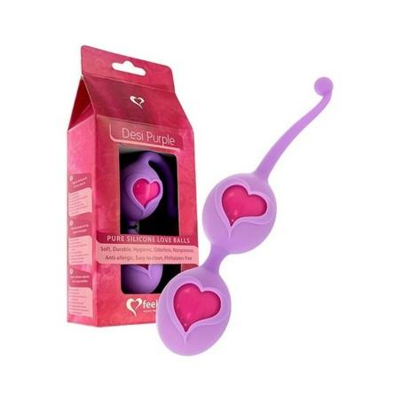 Bolas Chinas FeelzToys Desi Purple Silicona