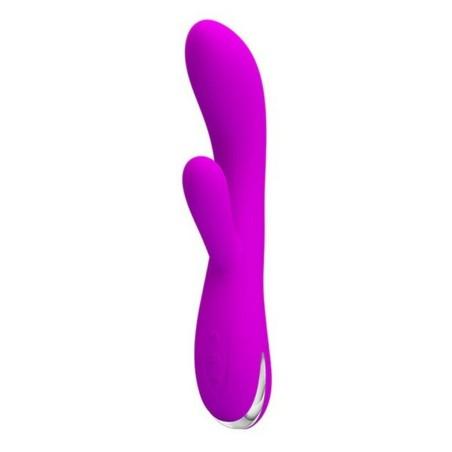 Vibrador Doble Estimulación Pretty Love Wilbur Rosa (11 cm)