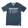 Camiseta de Manga Corta Hombre OMP Slate Unfinished Business Azul oscuro