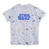 Camiseta de Manga Corta Infantil Star Wars Gris 2 Unidades