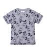 Camiseta de Manga Corta Infantil Mickey Mouse Gris