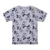 Camiseta de Manga Corta Infantil Mickey Mouse Gris