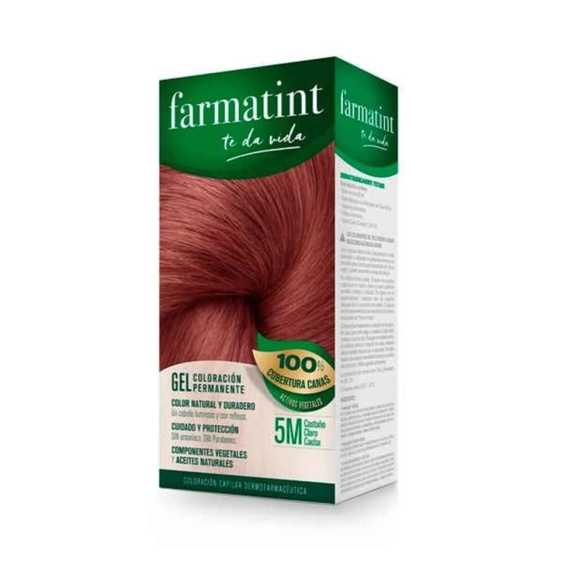 Tinte Permanente Farmatint 5m-Castaño Claro Caoba