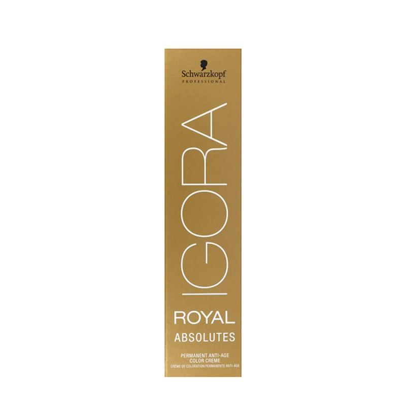 Tinte Permanente Antiedad Igora Royal Absolutes Schwarzkopf 7-460 (60 ml)