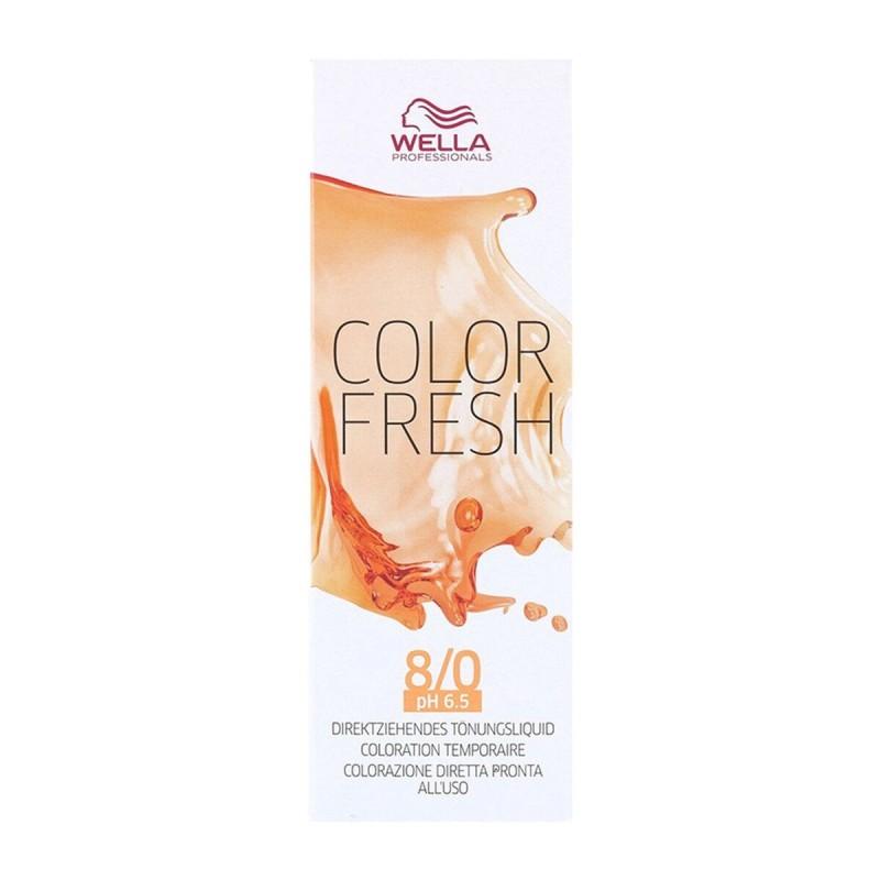 Tinte Semipermanente Color Fresh Wella Color Fresh Nº 8/0 (75 ml)