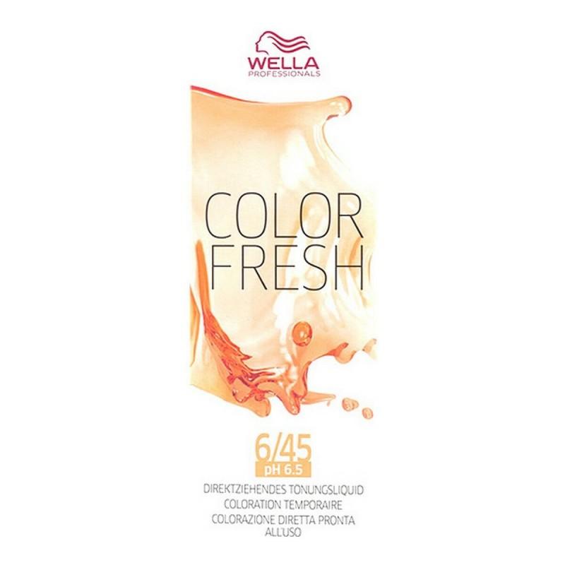 Tinte Semipermanente Color Fresh Wella 456645 6/45 (75 ml)