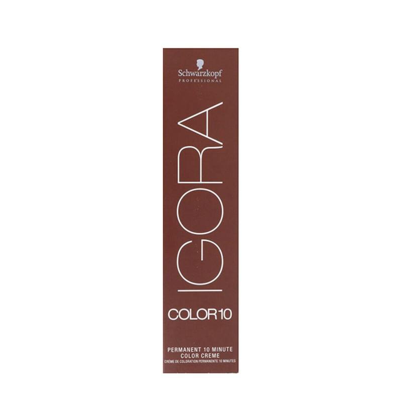 Tinte Permanente Igora Color10 Schwarzkopf 7-1 (60 ml)