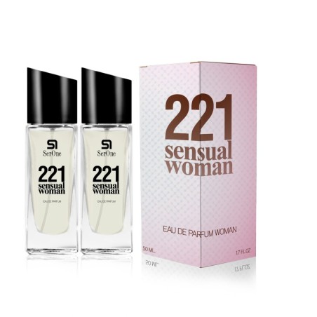 PERFUME DE EQUIVALENCIA PARA MUJER 221 SENSUAL WOMAN 2X50 ML