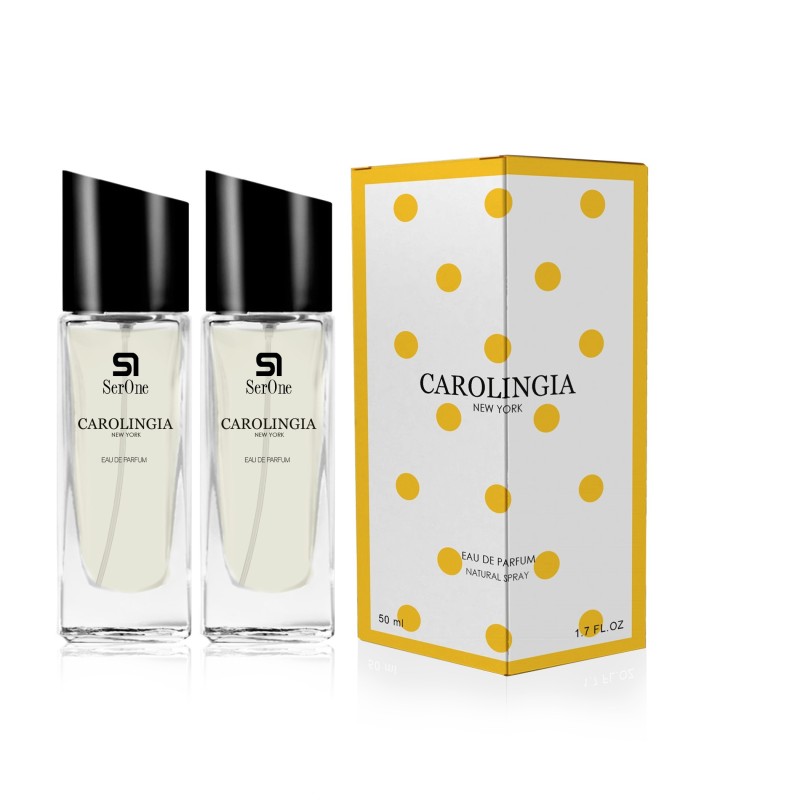 PERFUME DE EQUIVALENCIA PARA MUJER CAROLINGIA 2X50 ML