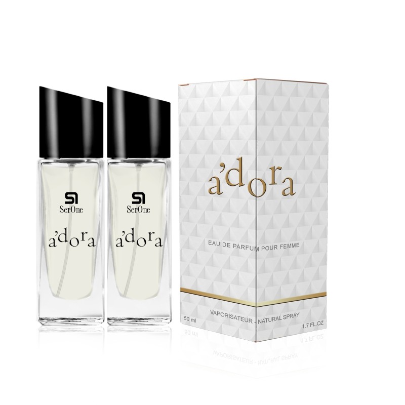 PERFUME DE EQUIVALENCIA PARA MUJER ADORA 2X50 ML