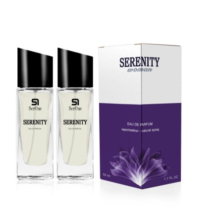 PERFUME DE EQUIVALENCIA PARA MUJER SERENITY WOMAN 2X50 ML