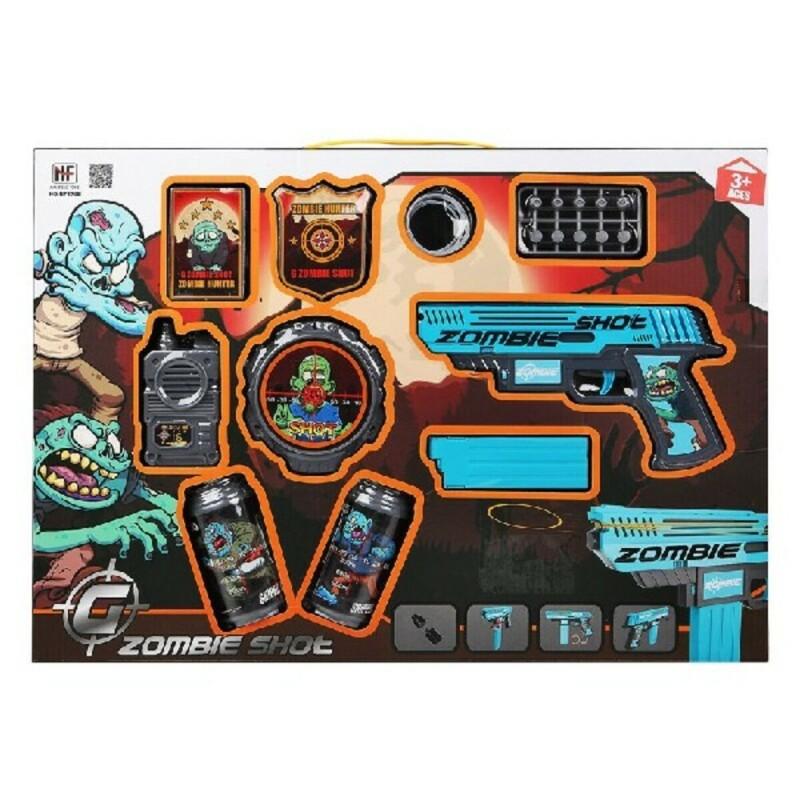 Pistola de Dardos Zombie Shot Azul (50 x 35 cm)
