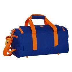 Bolsa de Deporte Valencia Basket Azul Naranja (50 x 25 x 25 cm)