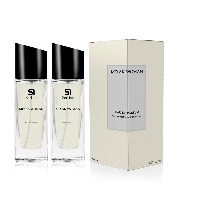 PERFUME DE EQUIVALENCIA PARA MUJER MIYAK WOMAN 2X50 ML