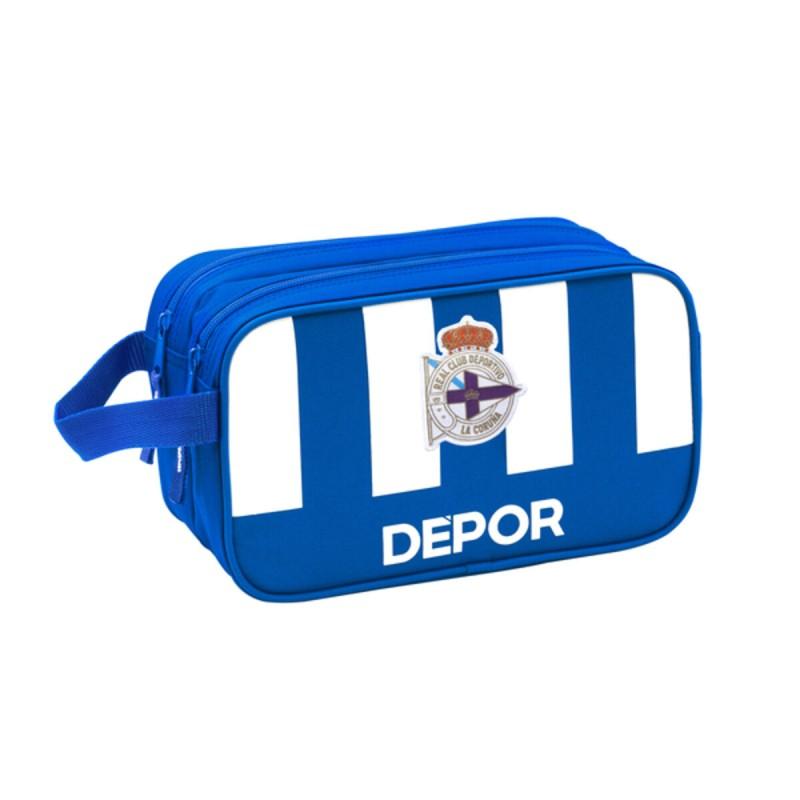 Neceser Escolar R. C. Deportivo de La Coruña Azul Blanco