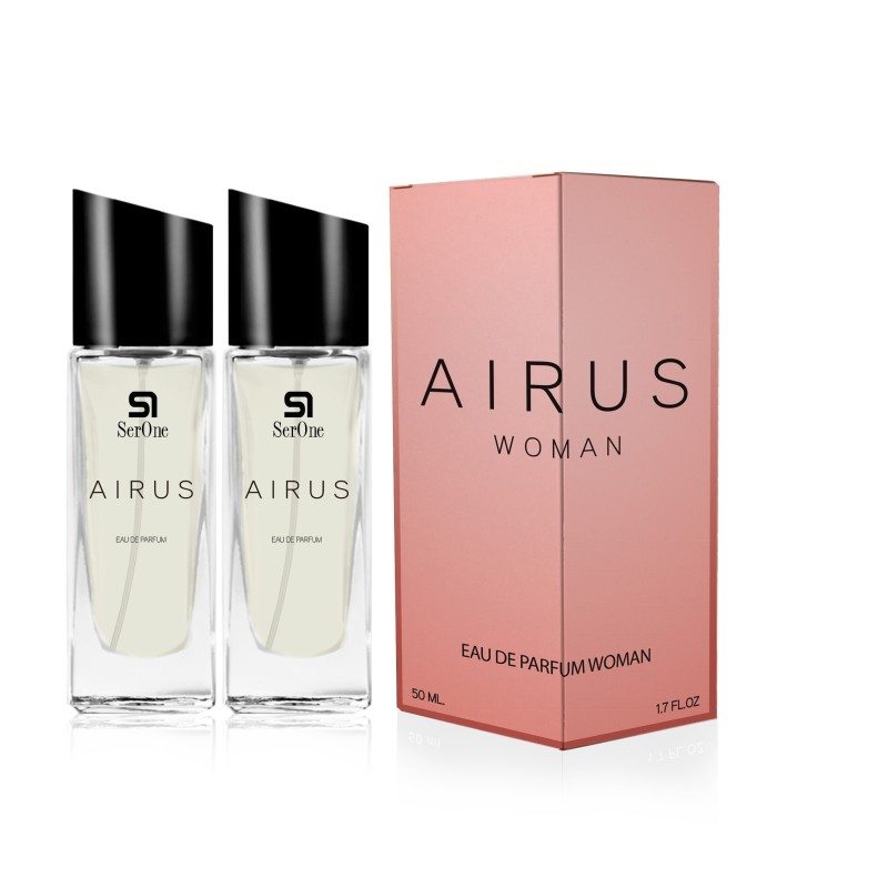 PERFUME DE EQUIVALENCIA PARA MUJER AIRUS WOMAN 2X50 ML