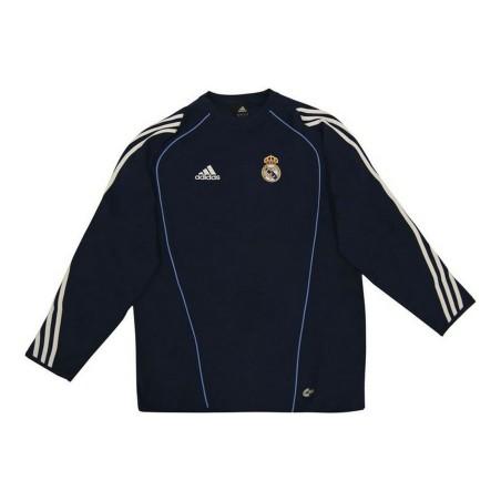 Sudadera sin Capucha Niño Adidas REAL SWT TOP Negro