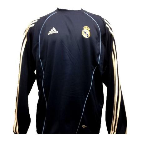 Sudadera sin Capucha Hombre Adidas Real Madrid CF Azul Fútbol