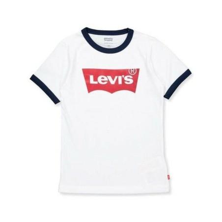 Camiseta de Manga Corta Infantil Levi's Batwing Ringer