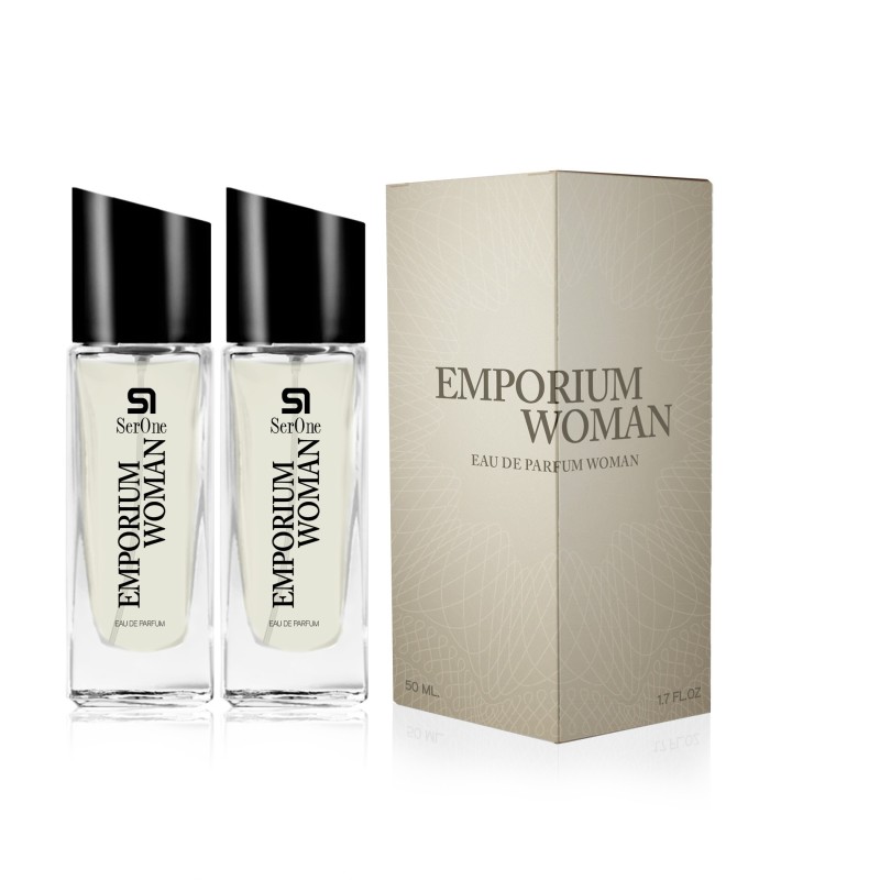 PERFUME DE EQUIVALENCIA PARA MUJER EMPORIUM WOMAN 2X50 ML