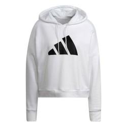 Sudadera con Capucha Mujer Adidas Sportswear Future Icons Blanco