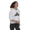 Sudadera con Capucha Mujer Adidas Sportswear Future Icons Blanco