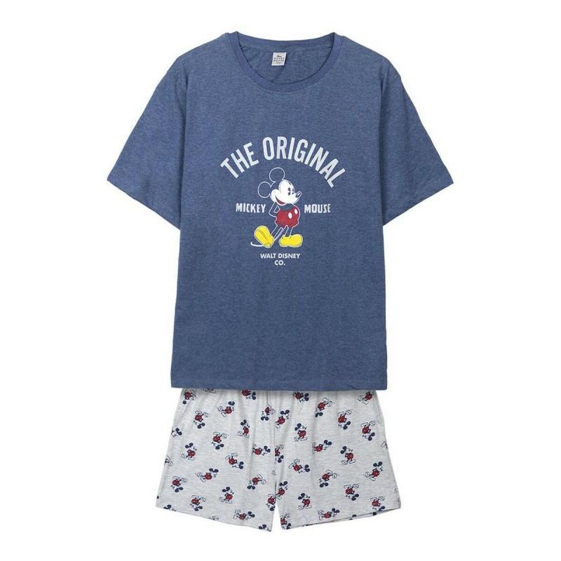 Pijama Mickey Mouse Azul oscuro (Adultos) Hombre