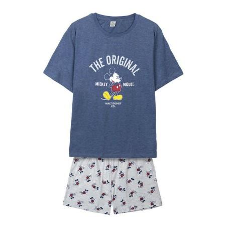 Pijama Mickey Mouse Azul oscuro (Adultos) Hombre