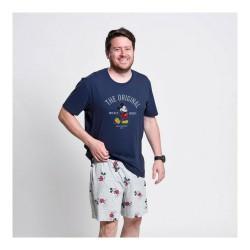 Pijama Mickey Mouse Azul oscuro (Adultos) Hombre