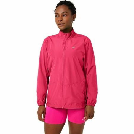 Chaqueta Impermeable para Mujer Asics Core Fucsia