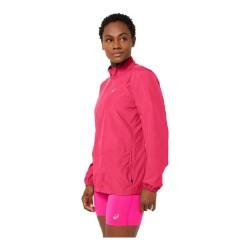 Chaqueta Impermeable para Mujer Asics Core Fucsia