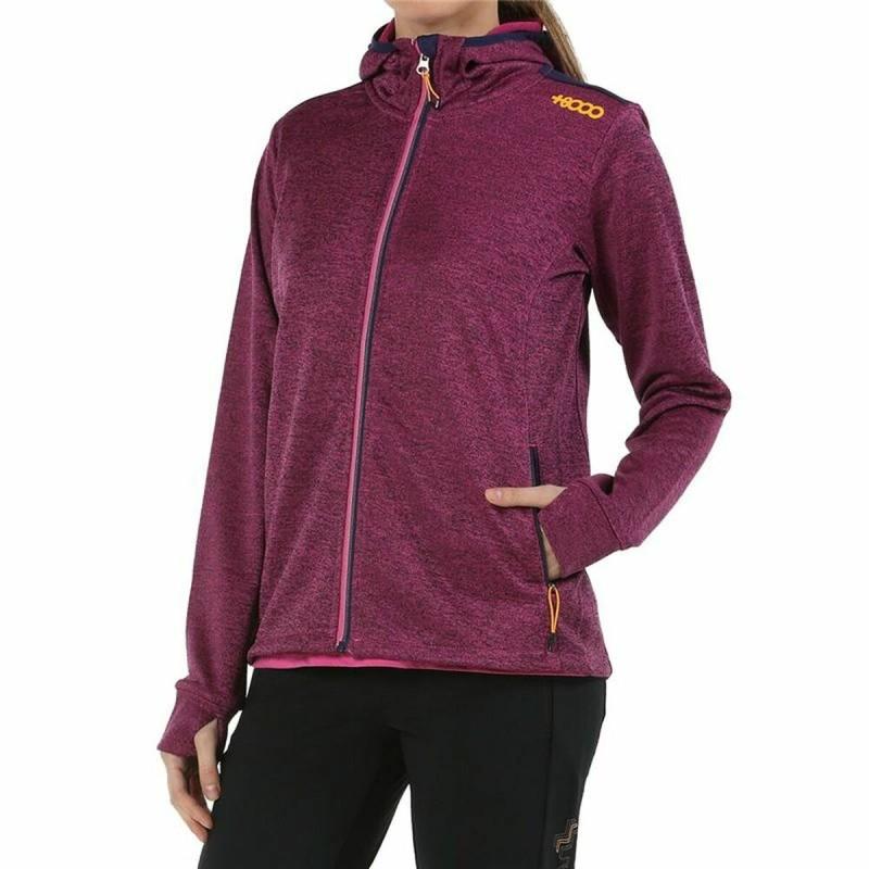 Chaqueta Deportiva para Mujer mas8000 Faux Púrpura