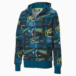 Sudadera con Capucha Niño Puma  FULL-ZIP 583197 Azul