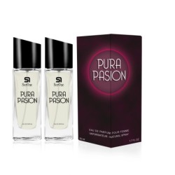 PERFUME DE EQUIVALENCIA PARA MUJER PURA PASION 2X50 ML