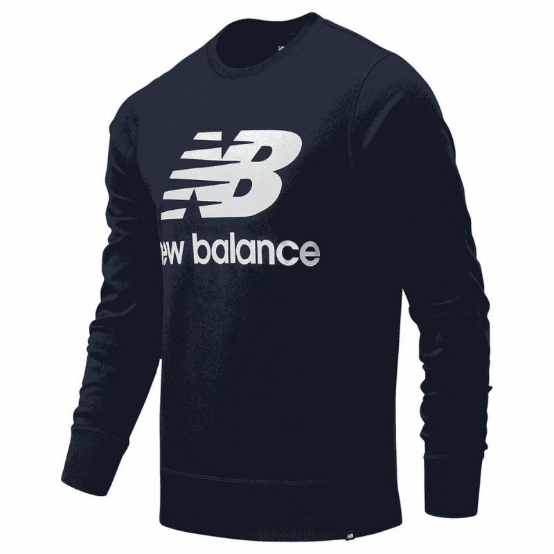 Sudadera sin Capucha Hombre New Balance MT03560 Marino