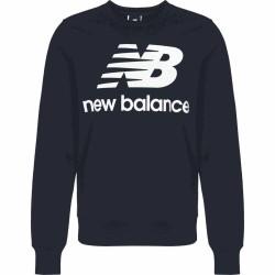 Sudadera sin Capucha Hombre New Balance MT03560 Marino