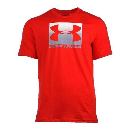 Camiseta de Manga Corta Hombre  BOXED SPORTSTYLE Under Armour 1329581 600 Rojo