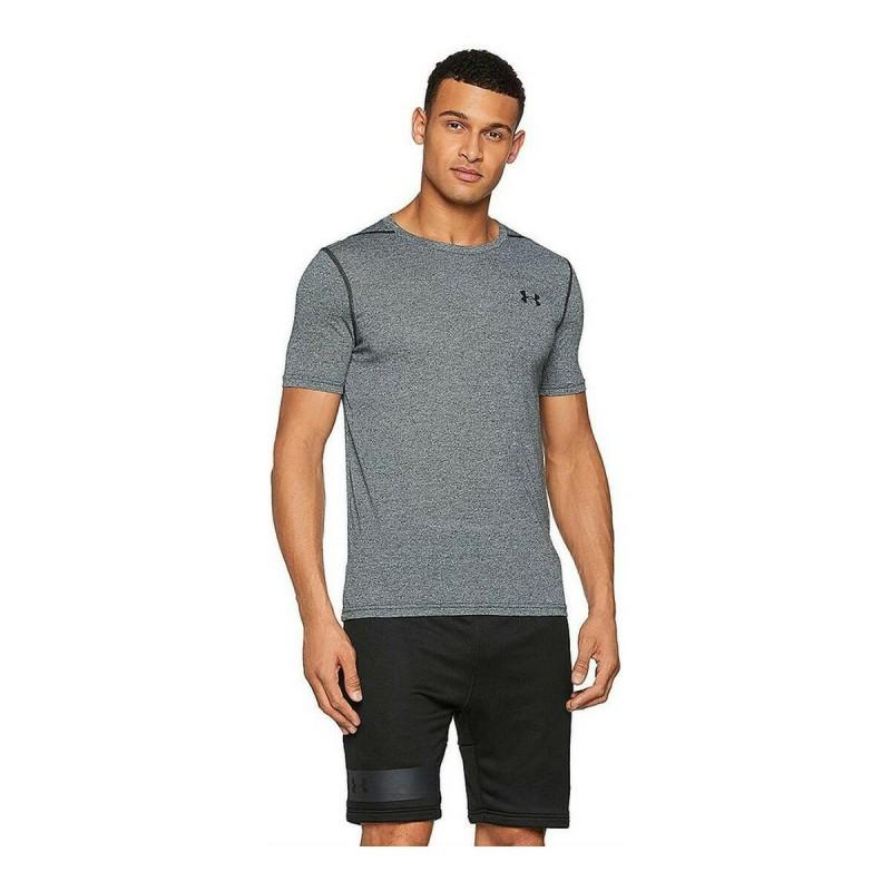 Camiseta de Compresión de Manga Corta para Hombre Under Armour 1289588-006  Gris