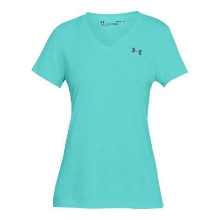 Camiseta de Manga Corta Mujer Under Armour  1289650-425  Verde