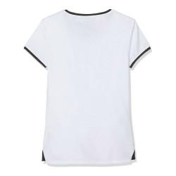 Camiseta de Manga Corta Infantil Adidas CLUB TEE DU2464 Blanco Poliéster