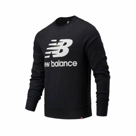 Sudadera sin Capucha Hombre New Balance MT03560 Negro