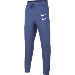 Pantalón de Chándal para Niños Nike Swoosh Azul oscuro