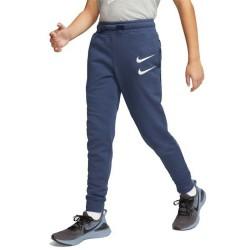 Pantalón de Chándal para Niños Nike Swoosh Azul oscuro