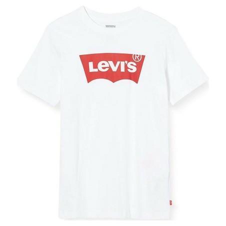 Camiseta de Manga Corta Infantil Levi's Batwing 4 Años Blanco