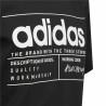 Camiseta de Manga Corta Infantil Adidas Brilliant Basics Negro