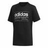 Camiseta de Manga Corta Infantil Adidas Brilliant Basics Negro